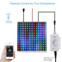 Wireless Bluetooth Magic Dream Color LED Light Controller iOS Android DC5V~24V Great for WS2811 WS2812B WS2801 SK6812 Individually Addressable Programmable LED Strip Pixel Module Panel Lamp