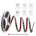 Orange LED Strip Lights 16.4ft 5050 SMD Black PCB 5M 300 LEDs Waterproof IP65 12V DC for Home Hotels Clubs Shopping malls Cars Lighting
