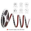 Orange LED Strip Lights 16.4ft 5050 SMD Black PCB 5M 300 LEDs Waterproof IP65 12V DC for Home Hotels Clubs Shopping malls Cars Lighting