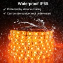 Orange LED Strip Light 16.4ft 5050 SMD 5M 300 LEDs Waterproof IP65 12V DC for Home Hotels Clubs Shopping malls Cars Lighting