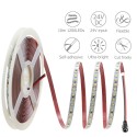 White LED Strip Lights Daylight 6000K 32.8ft 1200LEDs 2835SMD 24V 120W 21600LM Ultra-bright LED Flexible Rope Light for Kitchen Bedroom Under-cabinet Hallways Stairs Lighting (No Power Supply)