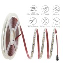 LED Strip Lights Warm White 3000K 32.8ft 1200 LEDs 2835 SMD 24V 120W 18000LM Ultra-Bright LED Flexible Rope Lights for Kitchen Bedroom Under-Cabinet Hallways Stairs Lighting (No Power Supply)