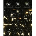LED Christmas String Light Star Fairy Lights 12Ft 35 LEDs Warm White Waterproof Connectable UL Listed Rope Light for Xmas Tree Patio Garden Halloween Party Indoor Outdoor Décor