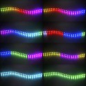 Addressable RGB LED Strip for PC , 5V WS2812B Rainbow Digital Light Strip for ASUS AURA SYNC, MSI MYSTIC LIGHT SYNC, ASRock POLYCHROME RGB 3 pin 5V ADD Header on Motherboard, 40cm 24 LED, 2pcs