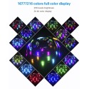 WS2812B Addressable RGB LED Strip Programmable Dream Color Digital LED Pixels Ribbon Light 16.4ft 90 LEDs 5V DC Not Waterproof Black FPCB, Eco Version, No Power Supply Controller