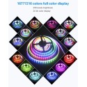 WS2812B LED Strip Addressable RGB Programmable Digital LED Pixels Light 16.4ft 300 LEDs Dream Color Rainbow LED Ribbon Lights 5V Waterproof IP67, Eco Version, No Power Supply Controller