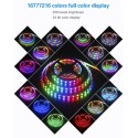 WS2812B LED Strip 300 LEDs 16.4ft Individually Addressable LED Pixels Light DC 5V Programmable Dream Color Digital RGB LED Ribbon Lights Non-waterproof, Eco Version, No Power Supply Controller