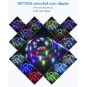 Addressable LED Strip WS2812B RGB Programmable Digital LED Pixels 16.4ft 90 LEDs Dream Color Rainbow LED Tape Light 5V DC White PCB Non-Waterproof, Eco Version, No Power Supply Controller