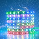 12V WS2812B Addressable LED Strip Light 16.4ft 300 LEDs WS2815 WS2813 12V Programmable Digital Dream Color RGB LED Pixel Light Strip Waterproof IP65 Black PCB for Decor Lighting Project