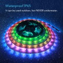  WS2811 LED Strip RGB Addressable LED Rope Light 12V 5m 150 LEDs Dream Color Programmable Digital LED Pixel Lights Waterproof IP65 with 3M VHB Heavy Duty Self-Adhesive Back for Arduino DIY