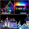 RGB Addressable LED Strip WS2811 12V LED Strip Lights 16.4ft 300 LEDs Dream Color Programmable Digital Flexible LED Pixel Rope Light Waterproof IP65 with 3M VHB Heavy Duty Self-Adhesive Back