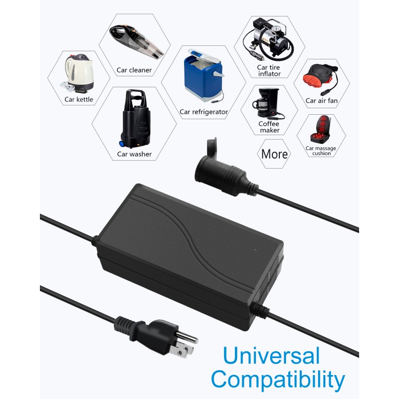 Power supply for a car refrigerator 230V / 12V 5A 60W, Dedicated power  supplies \ Car power adapters