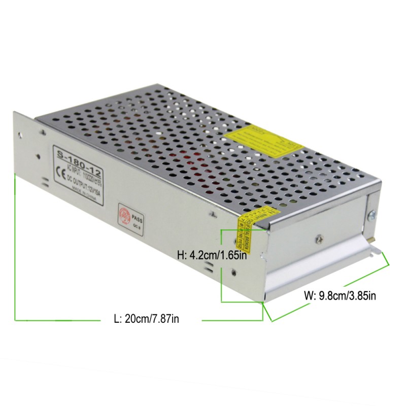 Transformer 220v 12v 15a, Power Supply Unit, Led Transformer, Power  Adapter