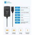 AC to DC Converter 12V 2A 24W Power Supply 110V to 12V Converter AC/DC Adapter with Car Cigarette Lighter Socket 100~240V AC In for Car Shaver MP3/MP4 player Car Dash Cam Bluetooth Transmitter