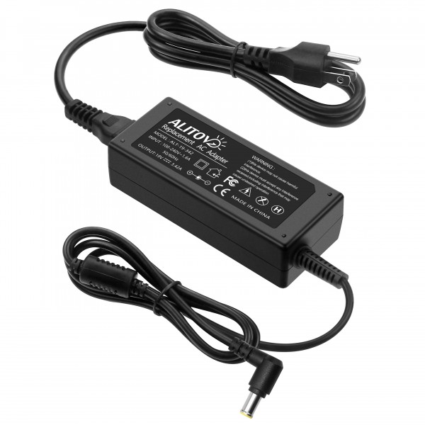 19V 3.42A Power Supply 65W AC/DC Adapter 100~240V AC to DC 19 Volt 2.37A 45W Converter Power Cord with 6.5mmx 4.4mm Plug for LG Samsung LCD LED Monitor HD TV Bluetooth Speaker Audio Amplifier