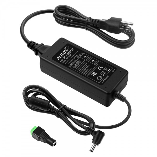 24V Power Supply 4A 96W AC/DC Adapter 100-240V AC to DC 24 Volt Converter 4amp 3.75A 3.5A 3.3A 3.2A Transformer 5.5x2.5mm for LED Strip Water Purifier CCTV Camera LCD Monitor Massage Chair