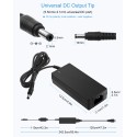 5V 5A AC to DC Power Supply Adapter Converter 5.5x2.5mm Plug AC 100V~240V Input for WS2812B WS2811 SK6812 LED Pixel Strip Light CCTV Camera Security System