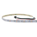 16.4ft 150 Pixels WS2812B Individually Addressable RGB LED Strip Light Dream Color Not Waterproof White PCB 5V DC
